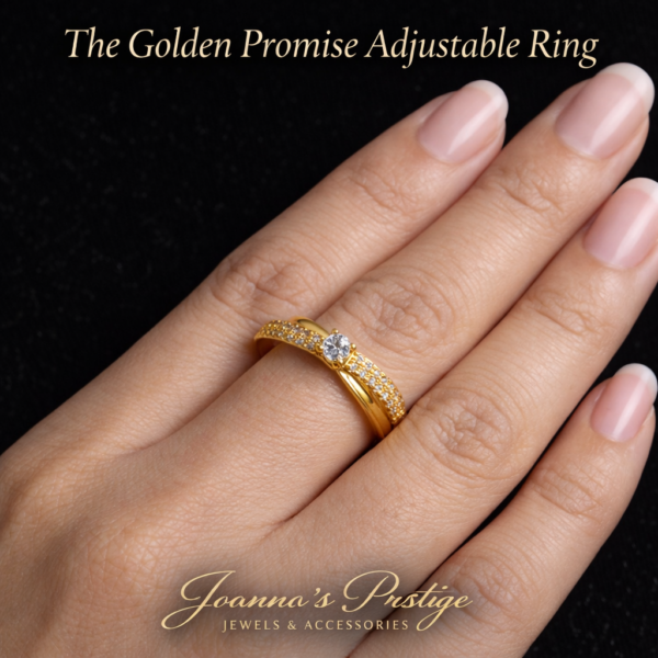 Golden Promise Adjustable Ring