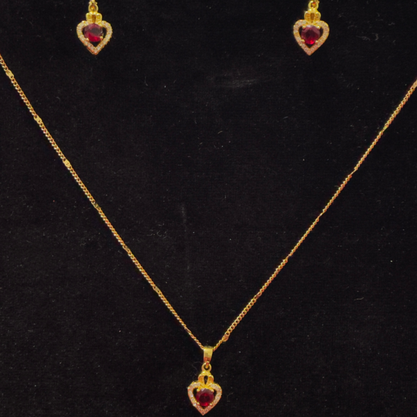 Crimson Heart Elegance Set