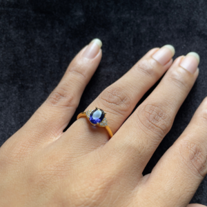 Royal Azure Adjustable Promise Ring