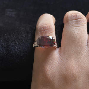Ruby Royale Oval Ring (Size 6)