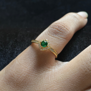 Emerald Garden Ring (Size 6)